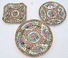 Approximately 64 Piece Rose Medallion Porcelain Set, to include dinner plates, luncheon plates, bowls, square plates, teapot, covered tureens, serving