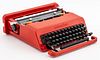 Sottsass Olivetti Italian 'Valentine' Typewriter