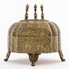 Indo-Persian Brass Box with Lid