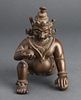 SouthEast Asian Bronze Lunging Deity