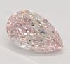 2.09 ct, Natural Fancy Pink Even Color, IF, Pear cut Diamond (GIA Graded), Appraised Value: $3,861,400 