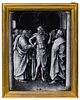 Limoges 'Christ Showing Himself to His Disciples' Painted Enamel Plaque