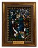 Limoges 'The Kiss of Judas' Painted Enamel Plaque
