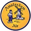 1938 Amsterdam Ale 4 1/4 inch coaster NY-AMS-1