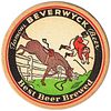 1939 Beverwyck Famous Beer 4 1/4 inch coaster NY-BEV-28A