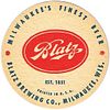 1950 Blatz Beer 3 3/4 inch coaster WI-BLA-25