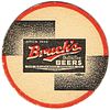 1940 Bruck's Beers 4 1/4 inch coaster OH-BRU-1