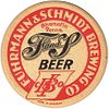 1933 F and S Beer 4¼ inch coaster PA-FUR-22