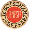 1936 Genesee Liebotshaner Beer 4 1/4 inch coaster NY-GEN-62