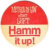 1967 Hamm's Beer 3 3/4 inch coaster MN-HAM-17