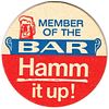 1967 Hamm's Beer 3 3/4 inch coaster MN-HAM-11