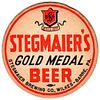 1937 Stegmaier's Gold Medal Beer 4 1/4 inch coaster PA-STEG-2