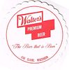 1965 Walter's Premium Beer 3 3/4 inch coaster WI-WAL-E-4