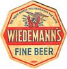 1936 Wiedemann's Fine Beer 4 1/4 inch Octagon Coaster KY-WEID-11