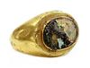 A Roman hollow gold ring, possibly 3rd century,