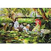 Vintage Signed Oil/Canvas "Lilly Pond"