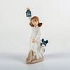 Nao By Lladro Porcelain Figurine, Who's There? 1111