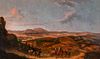 Circle of MANUEL BARRÃ“N Y CARRILLO (Seville, 1814 - 1884). 
"Andalusian landscape". 
Oil on canvas.