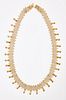18kt Gold Woven Necklace