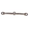 Antique 14k Gold Diamond Seed Pearl Brooch Pin