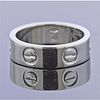 Cartier Love Platinum Wedding Band Ring Size 50