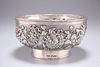 A CHINESE EXPORT SILVER BOWL, by Luen Wo, Shanghai, late 19th/early 20th Ce
