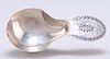 A GEORGE III SILVER CADDY SPOON, by William Burch, London 1784, with plain 