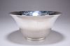 AN AMERICAN STERLING SILVER BOWL, by Tiffany & Co, c.1907-1947, of plain fl
