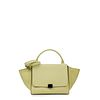 CÉLINE Trapeze Shoulder bag in Yellow Leather