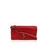 SAINT LAURENT Jamie Shoulder bag in Red Leather