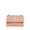 SAINT LAURENT West Hollywood Shoulder bag in Pink Leather