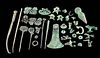 36 Vicus Copper / Bronze Tupus, Tumi, Amulets & Finials