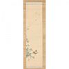 Japanese Hanging Scroll of Morning Glories and Birds 
