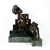 Ari Harpaz (1941-2008) Bronze Sculpture, Harpaz Original