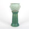 McCoy Style Jardiniere with Pedestal Stand