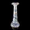 Blue and White Delft Style Pedestal Stand