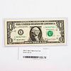 1999 One Dollar Silver Certificate Star Note