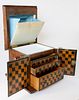 English Mahogany Collector's Box, circa 1840