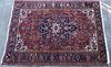 Hand Knotted Persian Heriz Wool Carpet