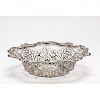 Whiting Sterling Silver Reticulated Basket 