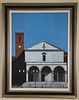 HERB MEARS "BOSTON" OIL PAINTING