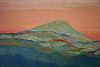 HERB MEARS "MOUNTAINSCAPE" OIL ON PANEL PAINTING