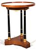 ROUND NEOCLASSICAL STYLE ACCENT TABLE