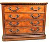 TRADITIONAL FILE CABINET WITH TWO DRAWERS