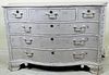 BAKER GEORGIAN STYLE PAINTED CHEST OF DRAWERS