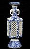 19th C. CHINESE BLUE AND WHITE PORCELAIN VASE