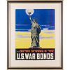 Yiddish U.S. War Bonds poster, 1943