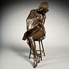 Gwen Marcus, bronze sculpture, 1998