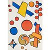 Alexander Calder, color lithograph, 1968