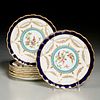 Royal Worcester for Tiffany & Co. dessert plates